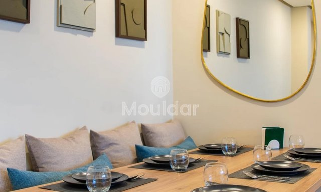 Três quartos, três casas de banho, sala de estar, cozinha – vista para o mar – Malabata Hilton - 3