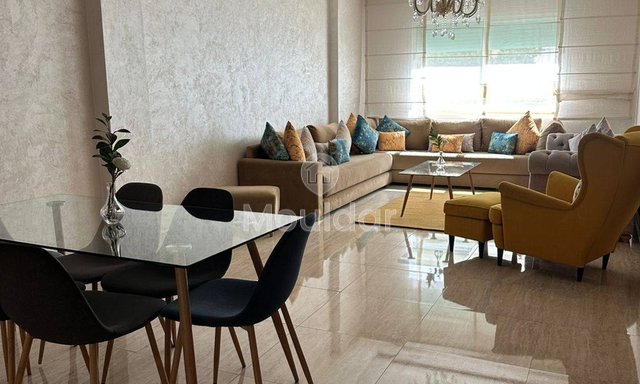 Appartamento in affitto a Casablanca: 2 camere da letto con terrazza