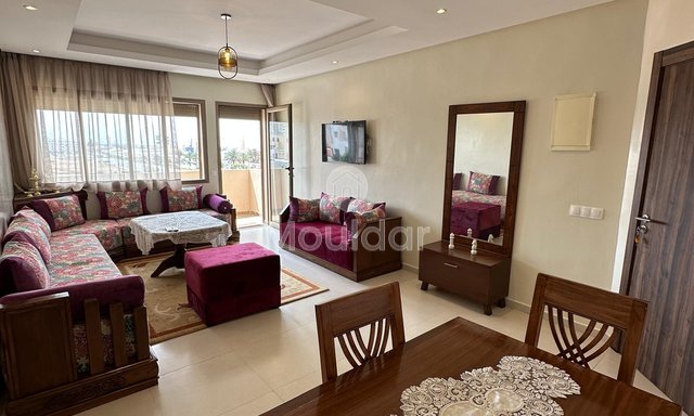 شقة بغرفتي نوم للإيجار في أغادير - راحة وأمان