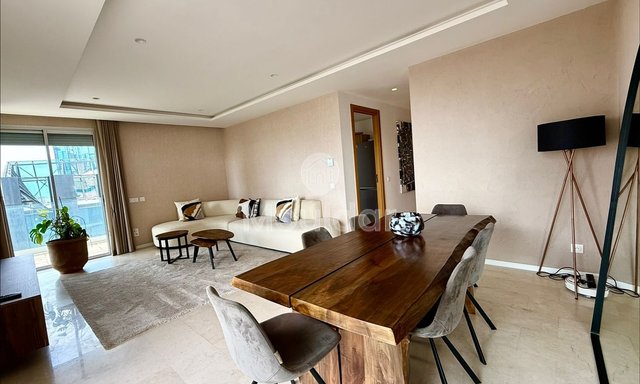 شقة رائعة مكونة من غرفتي نوم مع شرفة في مدينة كاسابلانكا المالية - 2