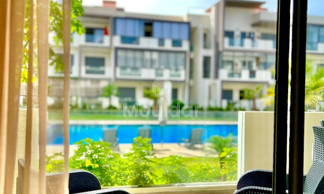 Apartament superb, mobilat, de închiriat în Dar Bouazza cu piscină - 3