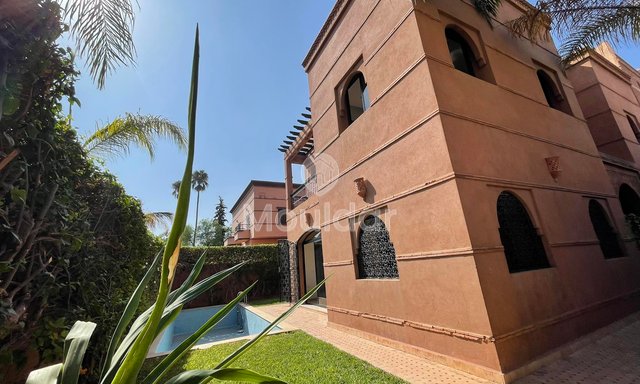 Villa de Luxe à Marrakech : 4 Chambres avec Piscine - 3