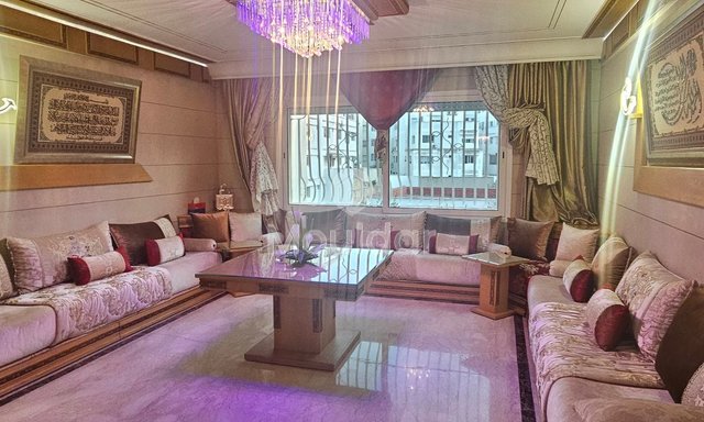 Val Fleuri, Casablanca'da Mobilyalı Kiralık Şık Daire