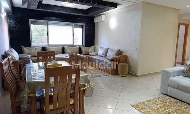 شقة 3 غرف للإيجار في قلب القنيطرة