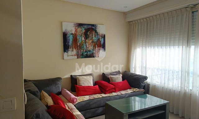 In affitto: appartamento con 2 camere e balcone a Maarif, Casablanca