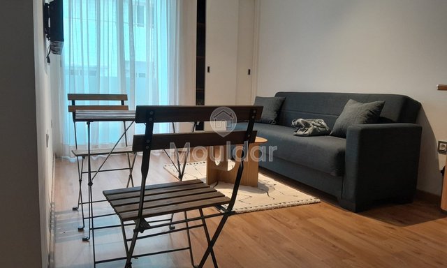 Estudio en Alquiler en Casablanca: Balcón y Terraza Incluidos