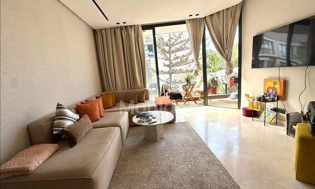Studio modern de închiriat în Casablanca: balcon și parcare