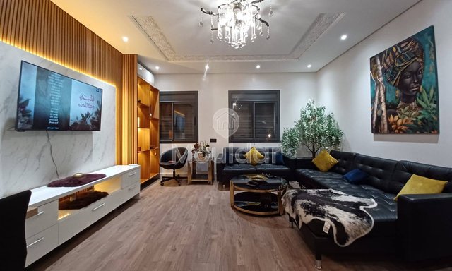 شقة للإيجار في مراكش: غرفتان مع شرفة