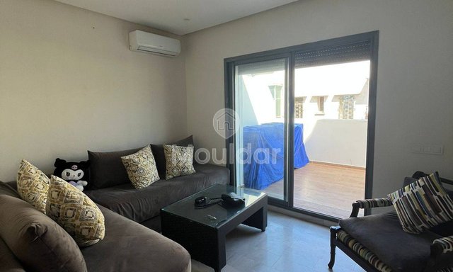 Chic studio te huur in Casablanca - Balkon en terras inbegrepen
