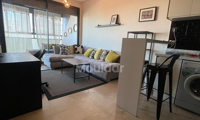Çok şık 1 odalı daire, Bourgogne, Casablanca'da kiralık teras - 3