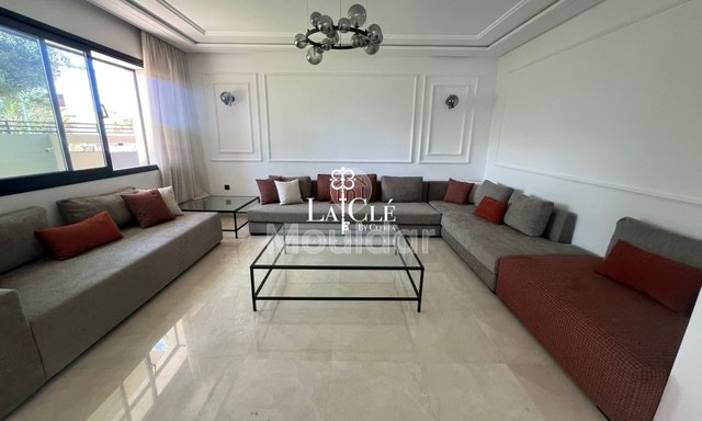 Geïntegreerde villa te huur in Casablanca - Longchamps met tuin