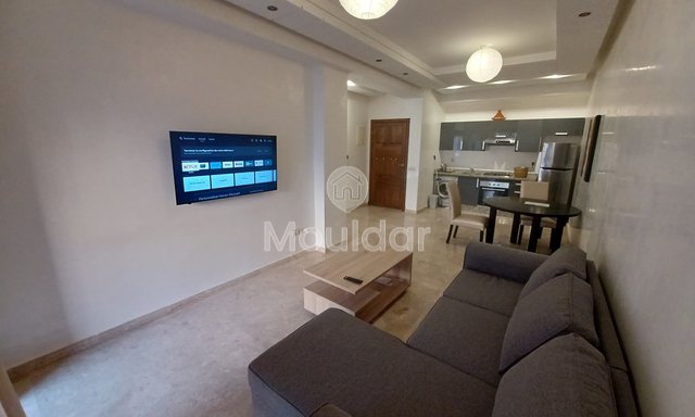 Guéliz, Marrakech'te Kiralık T3 Daire - Konfor ve Stil