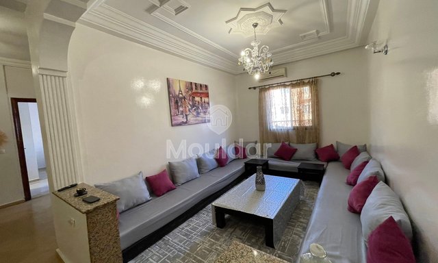 Apartamento para alugar em Marrakech: 2 quartos, varanda encantadora