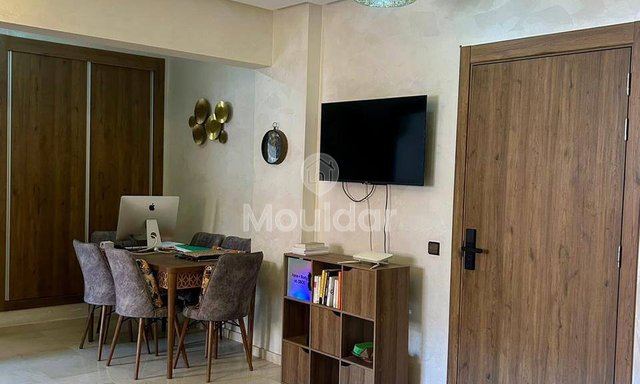 شقة عصرية للإيجار: غرفتان، تراس، حيفرناغ مراكش