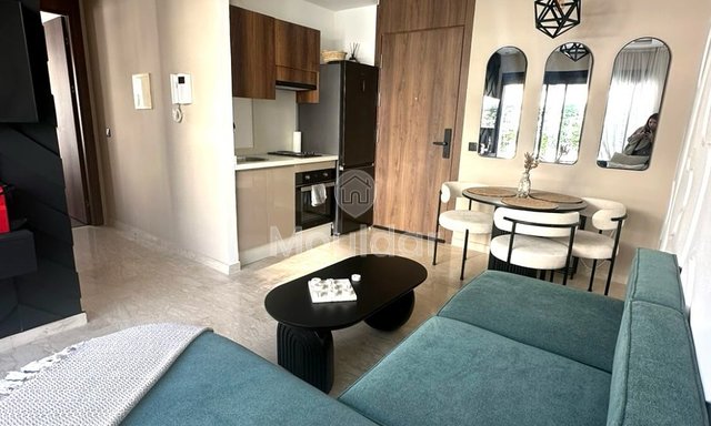 Studio in affitto a Casablanca: Terrazza e cucina attrezzata - 2