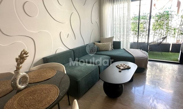 Studio in affitto a Casablanca: Terrazza e cucina attrezzata - 3