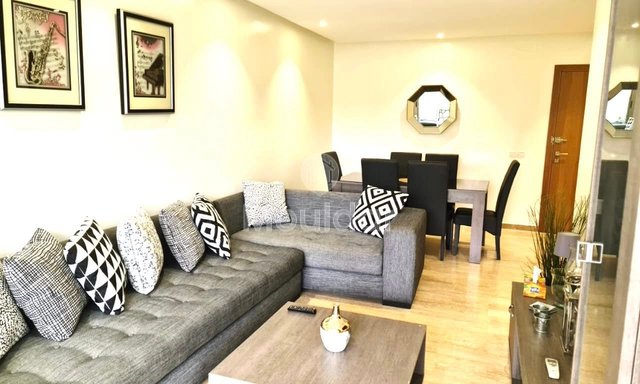 Moderne Wohnung in Dar Bouazza: 2 Zimmer, Terrasse und mehr - 2