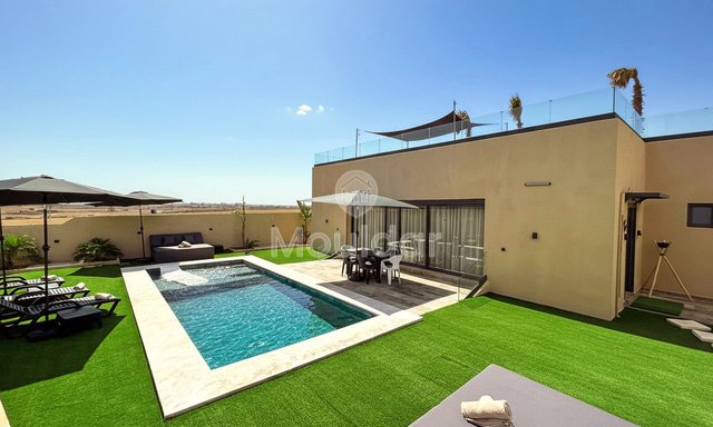 فيلا للعطلات في مراكش: مسبح، تراس وراحة