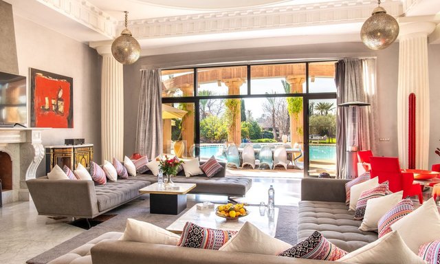 Marrakech'te Tatil Villası: Lüks, Yüzme Havuzu ve Konfor