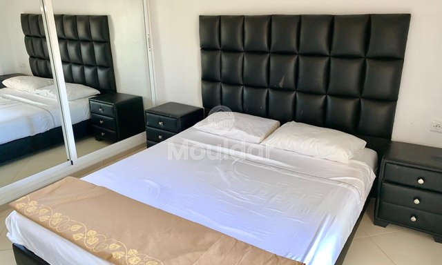 شقة مكونة من غرفتين للإيجار مع شرفة في طنجة - 3