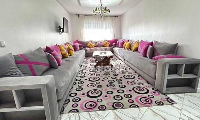 شقة للإيجار في طنجة: غرفتين مع تراس - 2