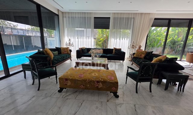 فيلا فاخرة للايجار في دار بوعزة مع مسبح - 2