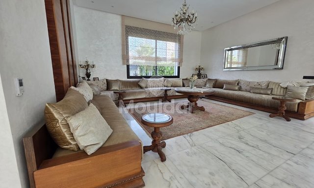 فيلا فاخرة للايجار في دار بوعزة مع مسبح