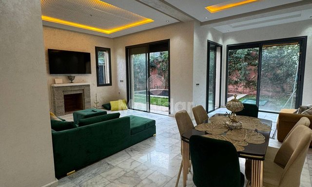 Vila de luxo em Marrakech: 4 quartos com piscina