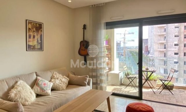 شقة جميلة من غرفتين للإيجار في مدينة التمويل بالدار البيضاء - 2