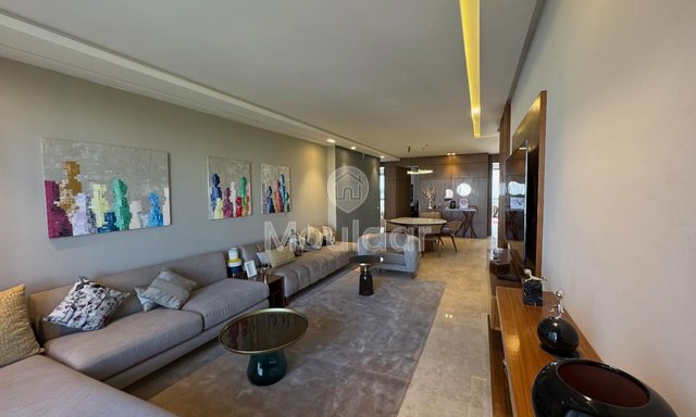 Appartamento 3 camere da letto da affittare con balcone a Casablanca