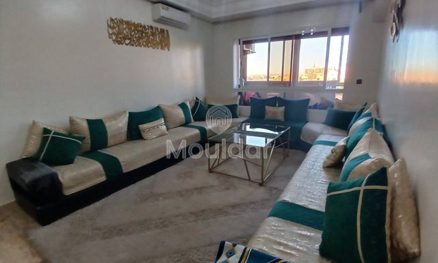 Encantador apartamento à venda em Marrakech com varanda e piscina
