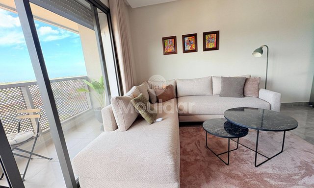 استوديو حديث للايجار مع تراس في مدينة كازابلانكا المالية - 2