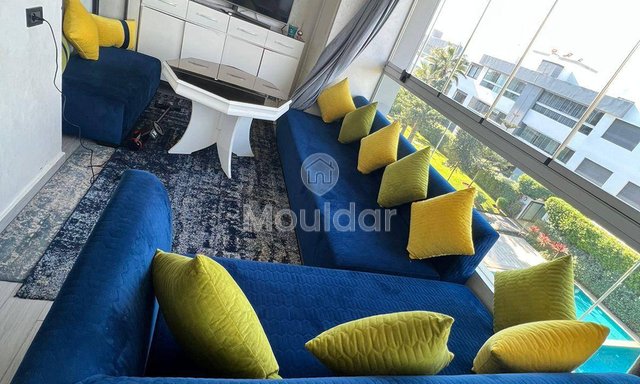 شقة مفروشة للإيجار في دار بوعزة مع مسبح!