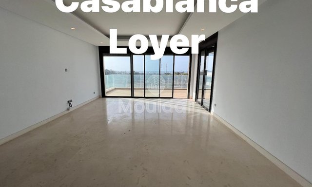 شقة مكونة من 3 غرف للإيجار في عين دياب، الدار البيضاء