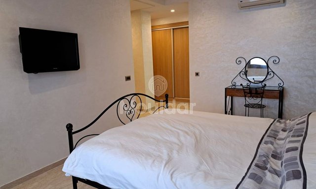 Casablanca'da teraslı 2 yatak odalı şirin bir daire kiralanıyor - 3