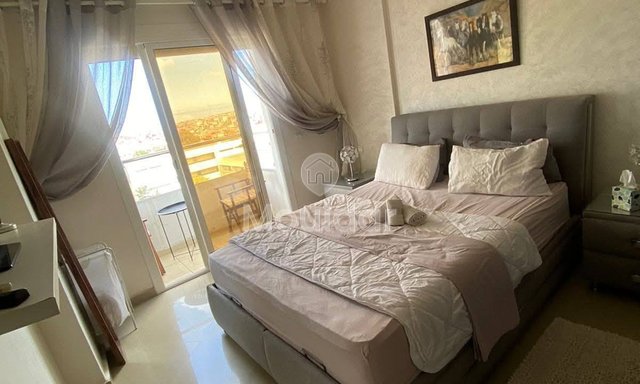 Apartamento Mobiliado para Alugar em Kenitra - 2 Quartos com Varanda - 4