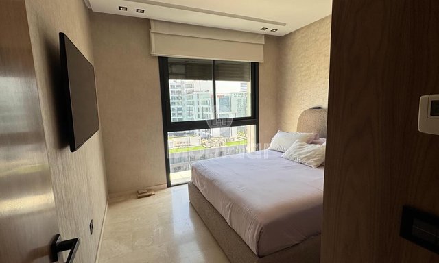 شقة جذابة مؤلفة من غرفتي نوم للإيجار في مدينة الدار البيضاء المالية - 4