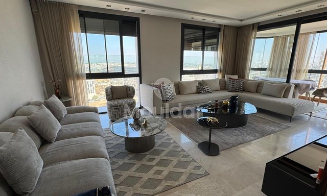 شقة جذابة مؤلفة من غرفتي نوم للإيجار في مدينة الدار البيضاء المالية - 2