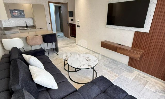 Studio te Huur in Casablanca: Balkon en Voorzien van Keuken - 2