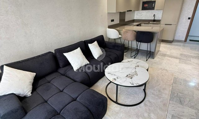 Studio te Huur in Casablanca: Balkon en Voorzien van Keuken