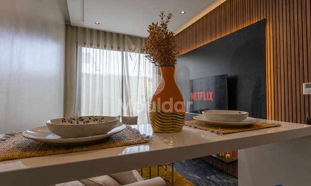 ستوديو للعطلات مع تراس وموقف سيارات في الدار البيضاء - 3