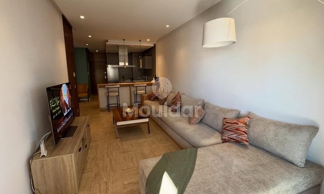 شقة حديثة للإيجار في الدار البيضاء: غرفتان مع شرفة - 4