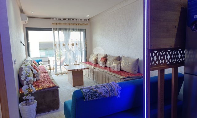 Appartement Meublé à Louer à Mehdia Plage avec Vue Mer