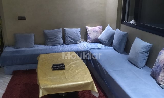 Umeblowane studio do wynajęcia z tarasem w Casablanca - Roches Noires