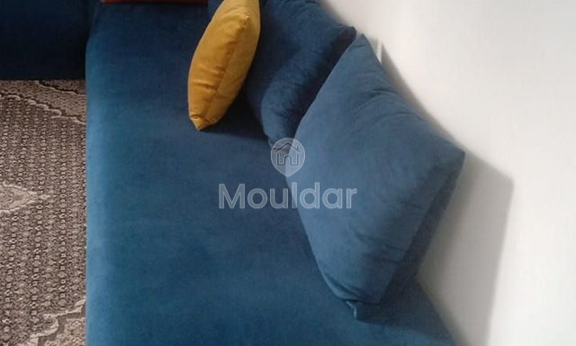 شقة للإيجار في الرباط - أغــدل: غرفتان مجهزتان