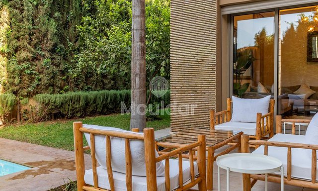 Villa Lujosa en Marrakech: 3 Habitaciones con Piscina y Seguridad - 21