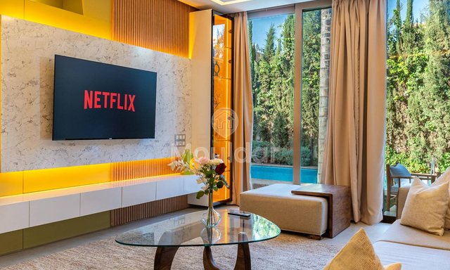 Villa Lujosa en Marrakech: 3 Habitaciones con Piscina y Seguridad - 5