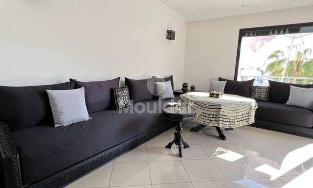 Apartament de închiriat în Casablanca: 2 camere cu piscină