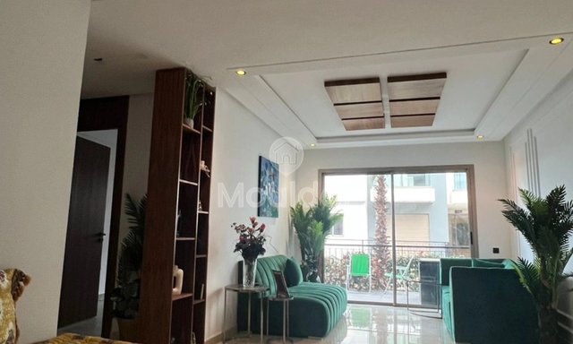 شقة للإيجار في الرباط: 3 غرف نوم، مسبح وأمن