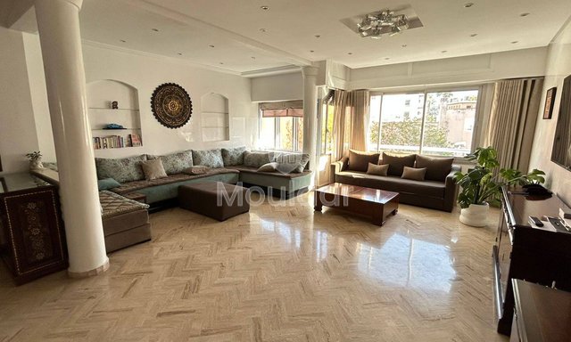 شقة ساحرة مكونة من 3 غرف للإيجار في الرباط - حي أكدال العالي